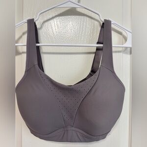 Lululemon NWT Run Times Bra *High Support, B–E Cups Lunar Rock